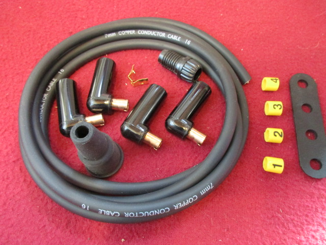 New Silicon Spark Plug Wire Set for MGA MGB MG Midget Austin Healey Sprite